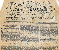 Image of The Falmouth Gazette